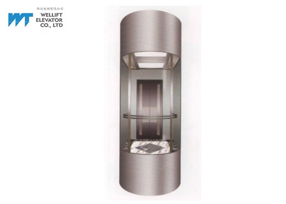 آسانسورهای شیشه ای تجاری نیمه دیجیتال، پیکربندی استاندارد اتاق ماشین آسان تر