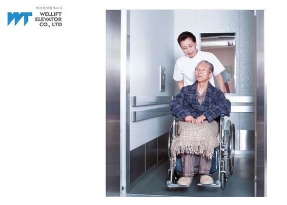 آسانسور تخت بیمارستانی با کمترین خطر ابتلا به سرطان با اعلان عملکرد فرود صدای